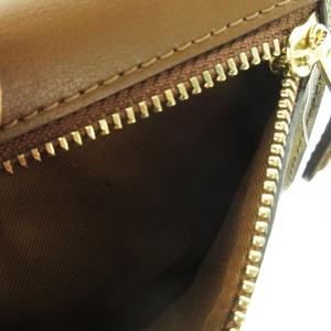 コーチ COACH 二つ折り財布 ウォレット 小銭入れあり PVC レザー 革 シグネチャー ロゴ 茶 ブラウン F87589 /CK32 ■GY18 レディース