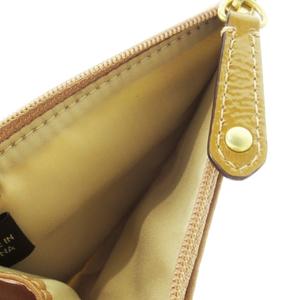 未使用品 コーチ COACH コインケース 小銭入れ ナイロン レザー 革 オプアート ロゴ リング付き ベージュ 43312 /CK4 ■GY18 レディース