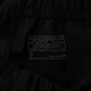 未使用品 パタゴニア Patagonia ウィメンズ テルボンヌ ジョガーズ ジョガーパンツ イージー ロゴ S 黒 ブラック 24595 /XZ ■GY40 レディース