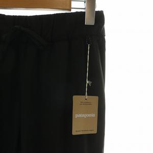 未使用品 パタゴニア Patagonia ウィメンズ テルボンヌ ジョガーズ ジョガーパンツ イージー ロゴ S 黒 ブラック 24595 /XZ ■GY40 レディース