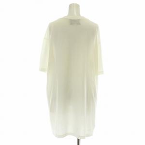 グッチ GUCCI 457094 Tシャツ カットソー 半袖 クルーネック 花 フラワー 刺繍 インターロッキングG ロゴ シェリーライン オーバーサイズ L 白 ホワイト /XZ ■GY18 レディース