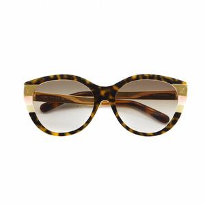 ルイヴィトン LOUIS VUITTON LV プティ スプソン・キャットアイ サングラス Z1858E 眼鏡 めがね グラデーション ロゴ 57□18-140 茶 ブラウン ゴールド色 ■GY18 /MQ ■OH レディース