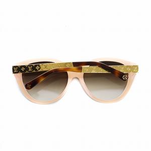 ルイヴィトン LOUIS VUITTON LV プティ スプソン・キャットアイ サングラス Z1858E 眼鏡 めがね グラデーション ロゴ 57□18-140 茶 ブラウン ゴールド色 ■GY18 /MQ ■OH レディース
