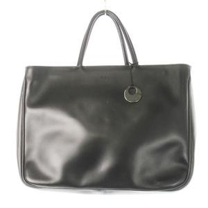 フルラ FURLA ブリーフケース ビジネスバッグ 2way ショルダーバッグ レザー 革 ロゴ型押し 黒 ブラック /CK12 ■GY18 レディース