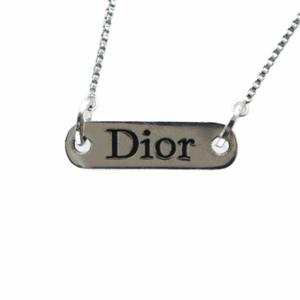 ディオール Dior ネックレス アクセサリー ペンダント CDロゴ シルバー色 ■GY18 /MQ ■OH メンズ