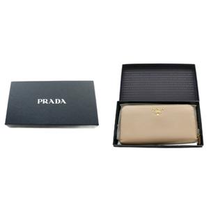 プラダ PRADA 長財布 ラウンドファスナー ロング ウォレット