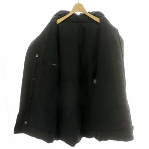 グッチ GUCCI ダウンジャケット アウター ブルゾン スタンドネック フルジップ 総裏地 イタリア製 46 S 黒 ブラック /MP ■GY17 メンズ