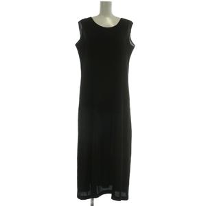 ISSEY MIYAKE FETE イッセイミヤケ　ワンピース ISSEY MIYAKE FETE 黒ロングワンピース ISSEY MIYAKE FETE ワンピース