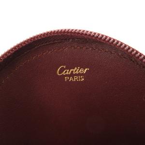 カルティエ Cartier 美品 マストライン 小銭入れ コインケース 丸型