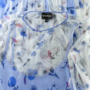 エンポリオアルマーニ EMPORIO ARMANI ワンピース ロング 長袖 花柄