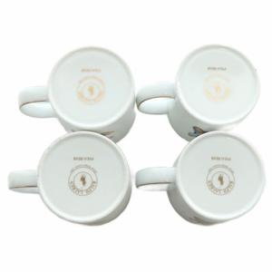 ラルフローレン RALPH LAUREN ポロベアー POLO BEAR マグカップ コップ 4個セット 陶器 白 ホワイト  金 ゴールド /MP ■GY18 その他