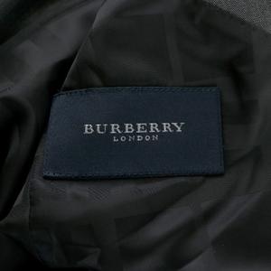 バーバリー BURBERRY セットアップ 上下2点セット テーラードジャケット 2B サイドベンツ 背抜き スラックス テーパード 灰 グレー A1H35-194-07 /MP ■GY18 メンズ