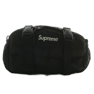 シュプリーム SUPREME 19AW Waist Bag ウエストバッグ ボディバッグ ナイロン ロゴ 刺繍 黒 ブラック /XZ ■GY18 メンズ