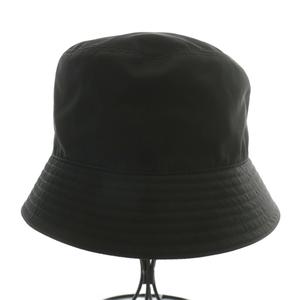 プラダ PRADA 帽子 バケットハット バケハ Re-Nylon リサイクルナイロン トライアングルロゴ S 黒 ブラック 1HC137 2DMI /XZ ■OH ■GY11 レディース