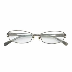 ポリス POLICE 眼鏡 メガネ 度入り メタルフレーム チタン スクエア ロゴ 54□16-140 シルバー色 V8627J /XZ ■GY18 メンズ