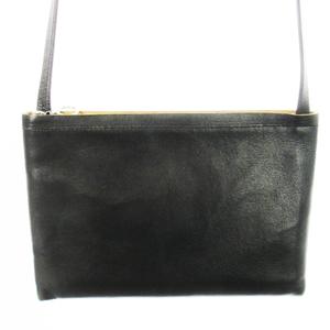 アエタ Aeta ショルダーバッグ ポシェット レザー 革 黒 ブラック /CK13 ■GY11 レディース