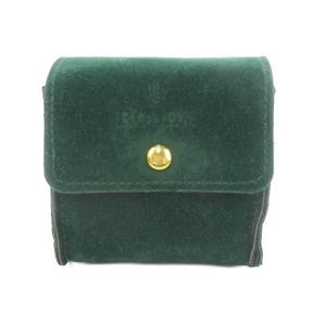 ロレックス ROLEX 時計ケース スエードレザー 本革 緑 グリーン /MN10 ■GY11 メンズ レディース