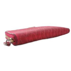 プラダ PRADA 長財布 サイフ キルティング プレート ラウンドファスナー ショッキングピンク /YJ ■GY11 レディース