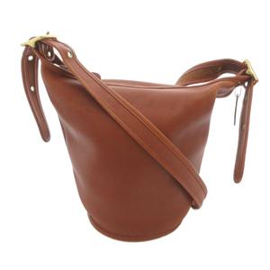 コーチ COACH オールドコーチ ヴィンテージ 9953 ショルダーバッグ 斜めがけ レザー バケツ型 茶 ブラウン /FF ■GY18 レディース
