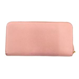 プラダ PRADA サフィアーノ 長財布 ウォレット 小銭入れ レザー ピンク /JS ■GY17 レディース