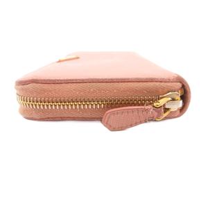 プラダ PRADA サフィアーノ 長財布 ウォレット 小銭入れ レザー ピンク /JS ■GY17 レディース