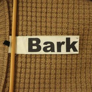 バーク Bark ジャケット ニット トグルボタン フード XS ベージュ /DO ■GY18 メンズ