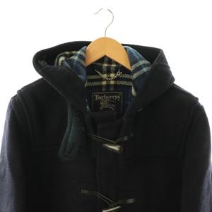 バーバリーズ Burberrys ダッフルコート アウター ウール100% メルトン ネイビー/DF ■GY17 レディース