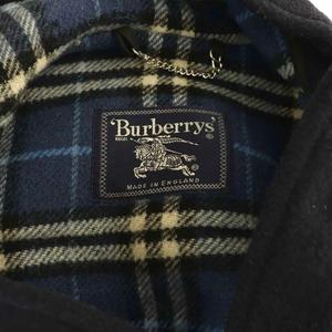 バーバリーズ Burberrys ダッフルコート アウター ウール100% メルトン ネイビー/DF ■GY17 レディース