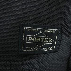 ポーター PORTER 吉田カバン エール YELL トートバッグ ショルダー 2WAY ロゴ 刺繍 ナイロン 黒 ブラック ■GY18 /MQ メンズ