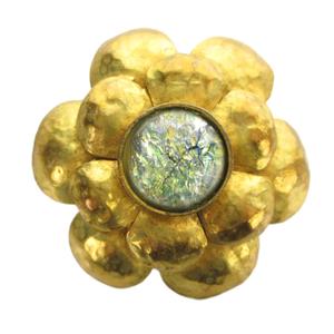 シャネル CHANEL ヴィンテージ カメリアブローチ アクセサリー ロゴ フラワー ゴールド金具 ■GY18 /MQ ■OH レディース