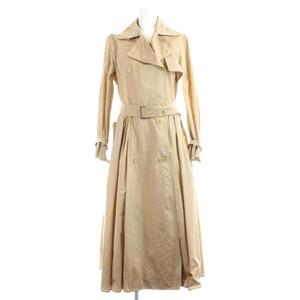 マックスマーラ MAX MARA 白タグ トレンチ コート スプリング ロング 38 ベージュ 23112101316 /MW ■GY17 レディース