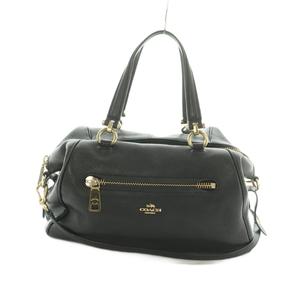 コーチ COACH 2WAY ショルダーバッグ ハンドバッグ レザー 濃紺 24769 /MI ■GY18 レディース