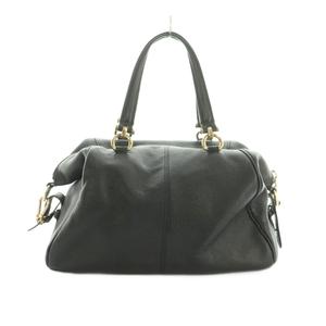 コーチ COACH 2WAY ショルダーバッグ ハンドバッグ レザー 濃紺 24769 /MI ■GY18 レディース