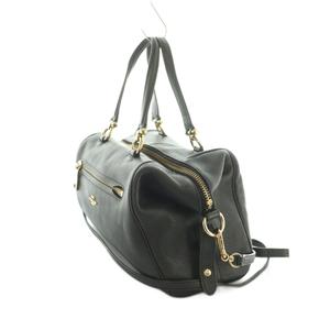 コーチ COACH 2WAY ショルダーバッグ ハンドバッグ レザー 濃紺 24769 /MI ■GY18 レディース