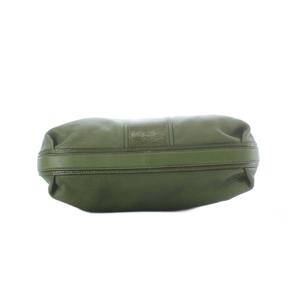 コーチ COACH ショルダーバッグ ハンド ワンハンドル レザー 本革 緑 ロゴ 無地 バックルデザイン 16457 /RI ■OS ■GY42 レディース