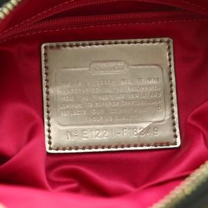コーチ COACH 2WAY ショルダーバッグ ハンドバッグ シグネチャー柄 黒 F18349 /MI ■GY42 レディース