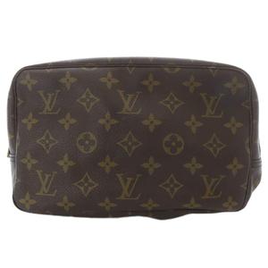 ルイヴィトン LOUIS VUITTON モノグラム トゥルース トワレット23 化粧ポーチ セカンドバッグ クラッチバッグ ポーチ ブラウン M47524 /YO20 ■GY11 ■OH メンズ レディース