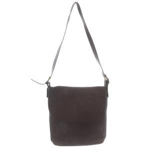 コーチ COACH オールドコーチ 4115 USA製 ショルダーバッグ フラップ 斜め掛け クロスボディ レザー  茶 ブラウン /SR ■GY11 レディース