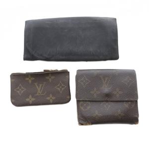 ジャンク品 プラダ PRADA Loius Vuitton ルイヴィトン 3点 ハイブランド 財布 キーケース まとめ 黒 茶色 ブラウン /SR ■GY11 ■OH レディース