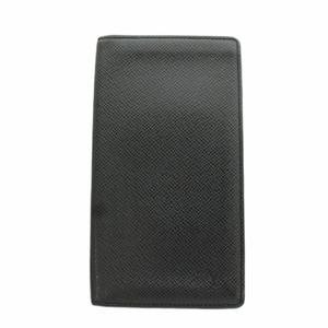 ルイヴィトン LOUIS VUITTON タイガ ポルト バルール カルト クレディ M30392 札入れ 長財布 二つ折り レザー 黒 ブラック /AN68 ■GY13 ■OH メンズ
