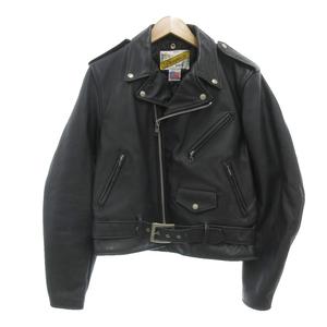 ショット SCHOTT 80s 90s PERFECTO 2305 ダブル ライダース レザージャケット 革ジャン 40 黒 ブラック /MG ■GY18 メンズ