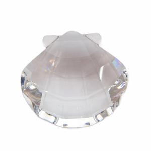 スワロフスキー SWAROVSKI インテリア 置物 クリスタル 貝 クリア 透明 /FF ■GY18 レディース