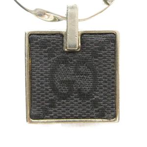グッチ GUCCI キーリング チャーム キーホルダー ロゴ スクエア シルバー色 ■GY18 /MQ ■OH メンズ