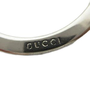 グッチ GUCCI キーリング チャーム キーホルダー ロゴ スクエア シルバー色 ■GY18 /MQ ■OH メンズ