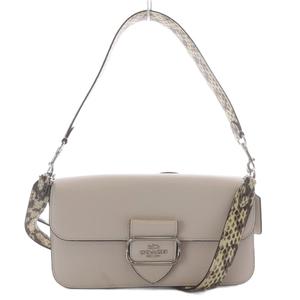 コーチ COACH モーガン ショルダー バッグ ハンドバッグ ワンハンドル 2way ホワイト CE561 /YO32 ■GY18 レディース