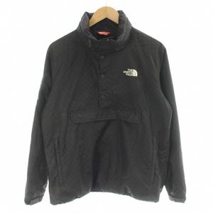 ザノースフェイス THE NORTH FACE ×supreme シュプリーム アノラックパーカー ジャケット プルオーバー フード内蔵型 チェッカー柄 M 黒 ブラック NP01110 /MW ■GY18 メンズ