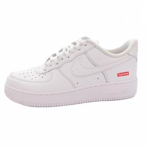ナイキ NIKE ×Supreme AIR FORCE 1 LOW スニーカー シューズ ローカット 27.5 cm 白 ホワイト CU9225-100 /FF ■GY18 メンズ