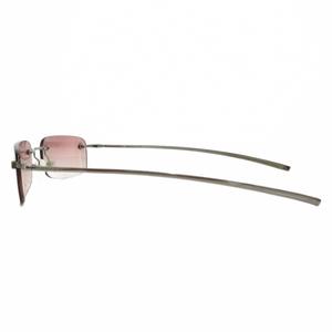 グッチ GUCCI 6LBAI サングラス アイウェア スクエア型 リムレス 51□19 135 サイドロゴ イタリア製 シルバーカラー GG1715/S /GV ■GY18 メンズ レディース