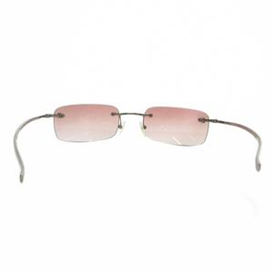 グッチ GUCCI 6LBAI サングラス アイウェア スクエア型 リムレス 51□19 135 サイドロゴ イタリア製 シルバーカラー GG1715/S /GV ■GY18 メンズ レディース