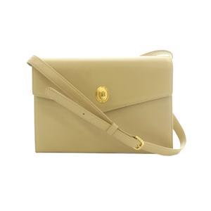 ダックス DAKS ショルダーバッグ フェイクレザー フラップ ベージュ /MI ■GY18 レディース